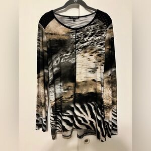 Picadilly Patterned Blouse